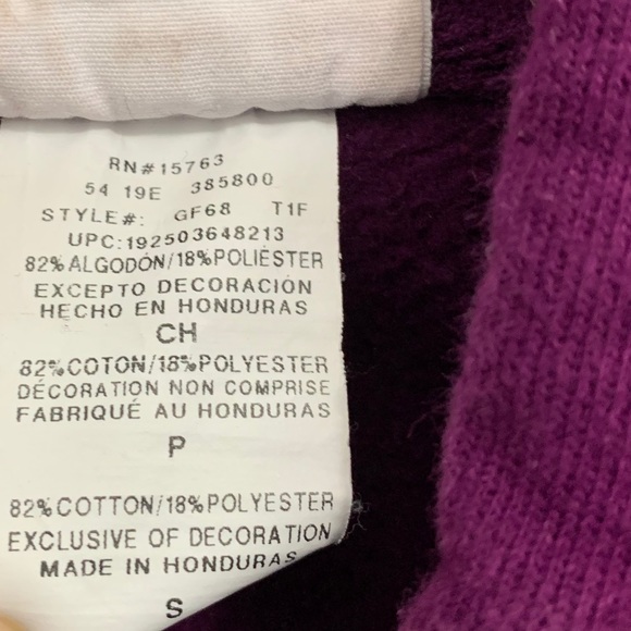 Dark purple champion hoodie - Picture 6 of 7